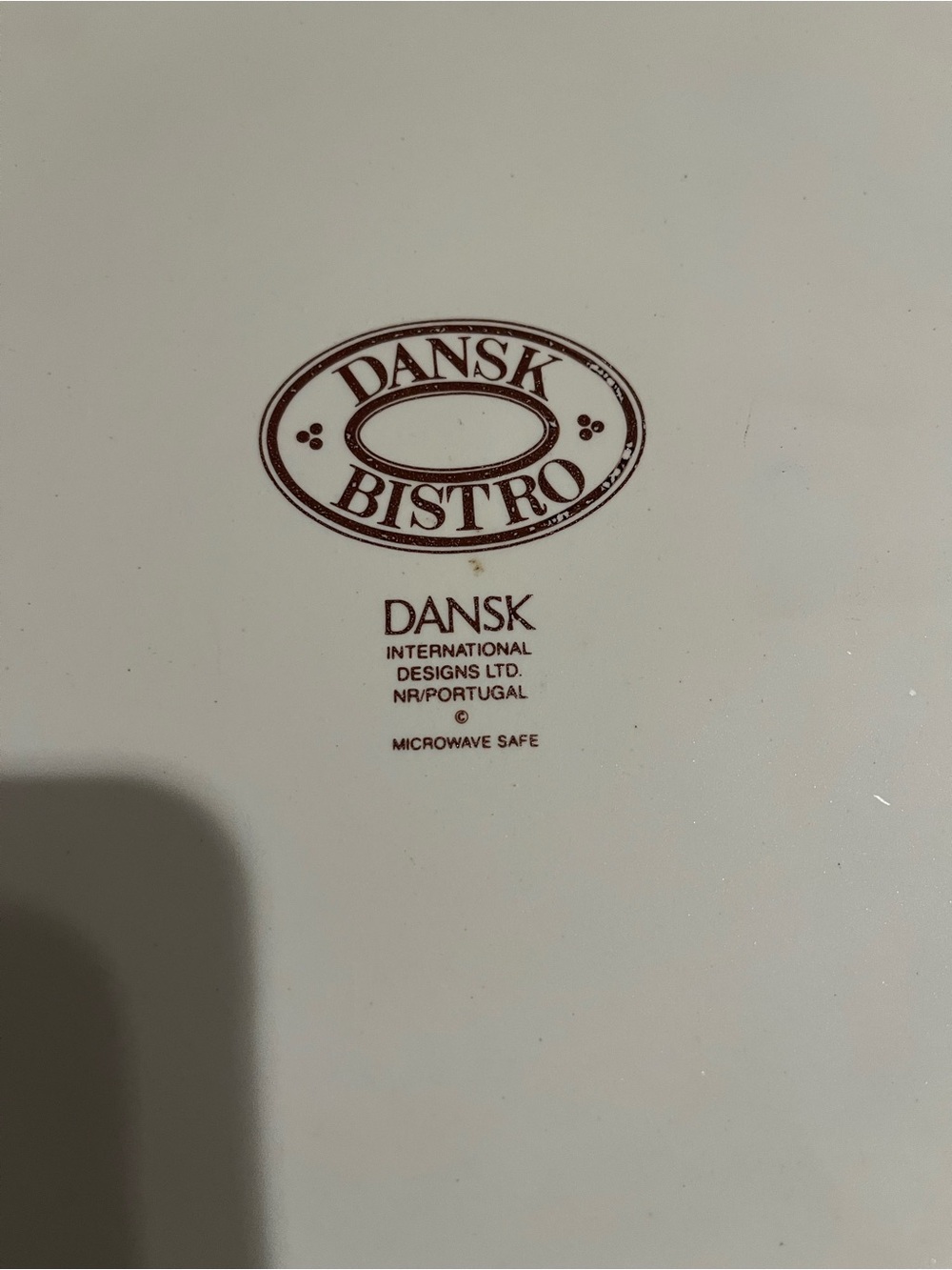 Dansk " Christianshavn Blue" 13’ Plate - Picture 2 of 3